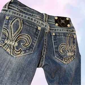 Miss me jeans lowrise bootcut dark wash